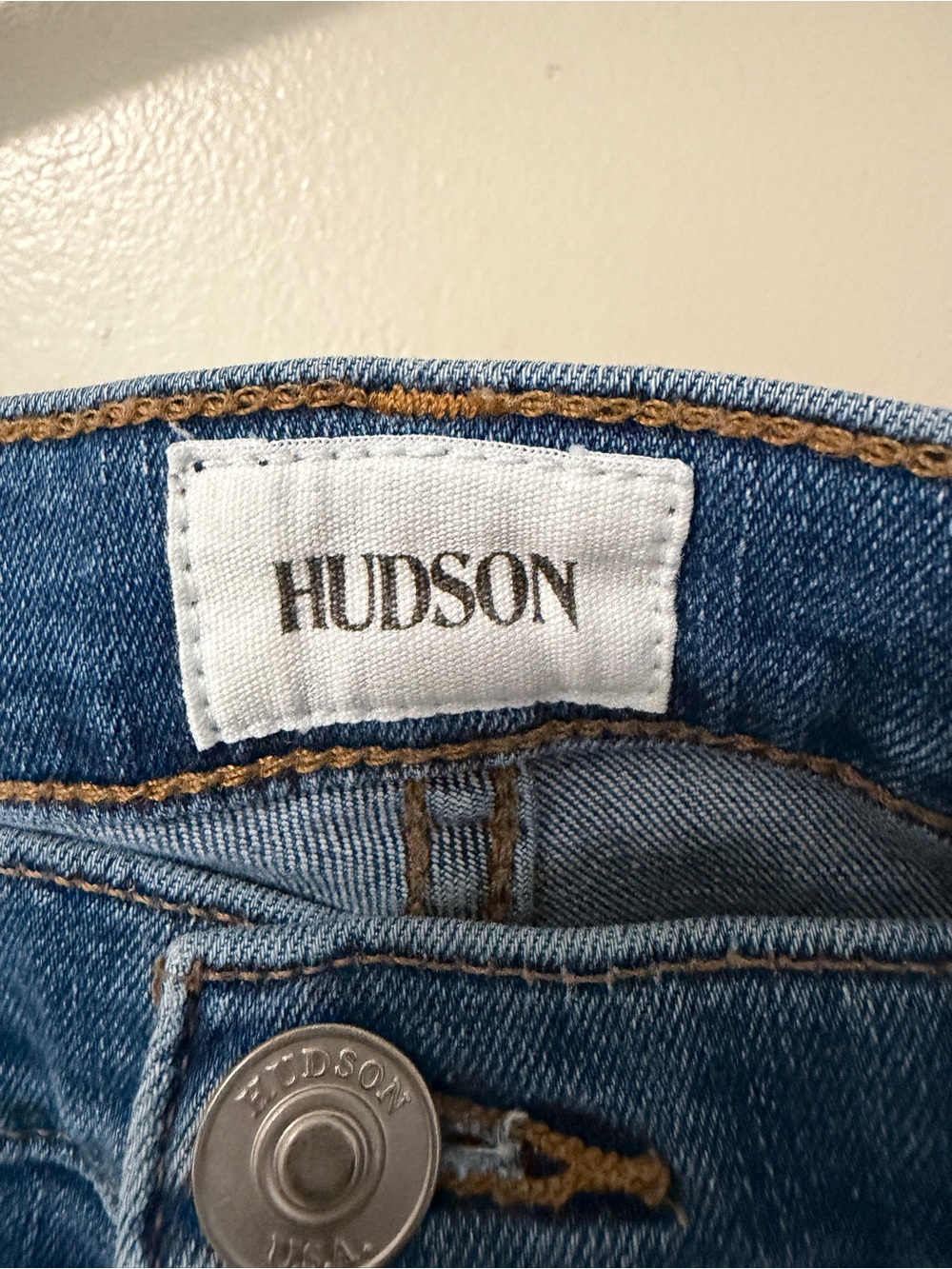 👖Hudson Krista super skinny Jeans Women's Deep Blue Stretch Denim💙 - Picture 9 of 9